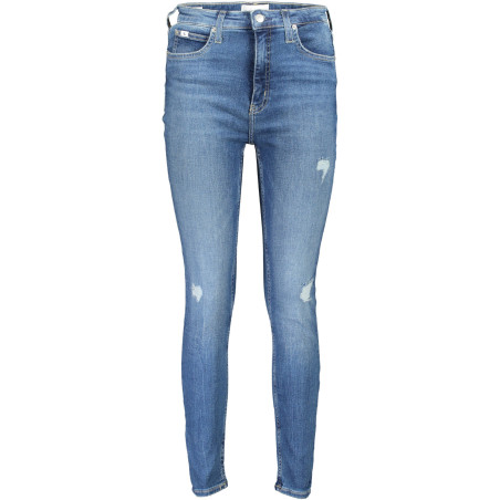 CALVIN KLEIN JEANS DENIM DONNA BLU