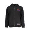 HUGO BOSS MEN&39S BLACK ZIPPED SWEATSHIRT