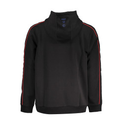 HUGO BOSS MEN&39S BLACK ZIPPED SWEATSHIRT