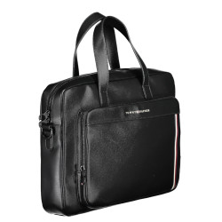 TOMMY HILFIGER MAN BLACK BRIEFCASE