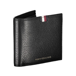 TOMMY HILFIGER BLACK MAN WALLET