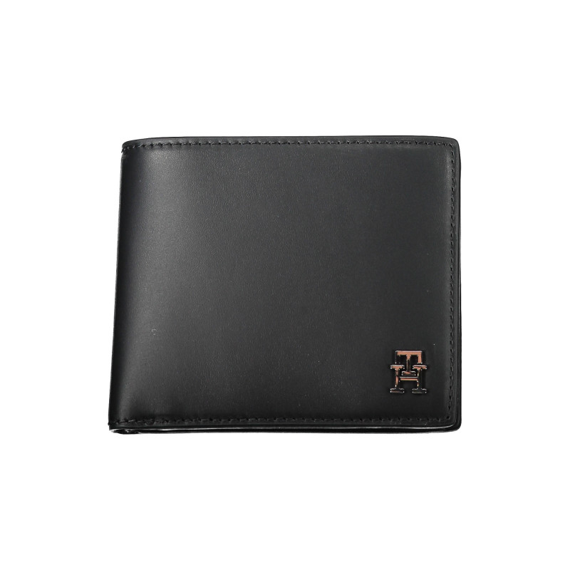 TOMMY HILFIGER BLACK MAN WALLET