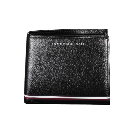 TOMMY HILFIGER BLACK MAN WALLET