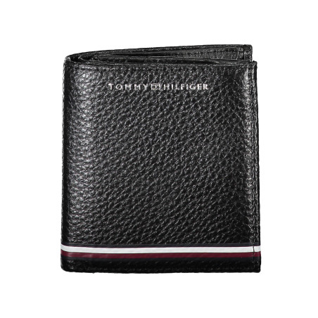 TOMMY HILFIGER BLACK MAN WALLET