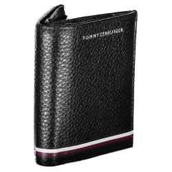 TOMMY HILFIGER BLACK MAN WALLET