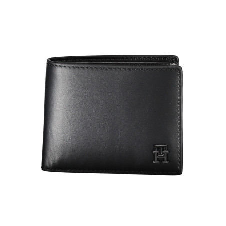 TOMMY HILFIGER BLACK MAN WALLET