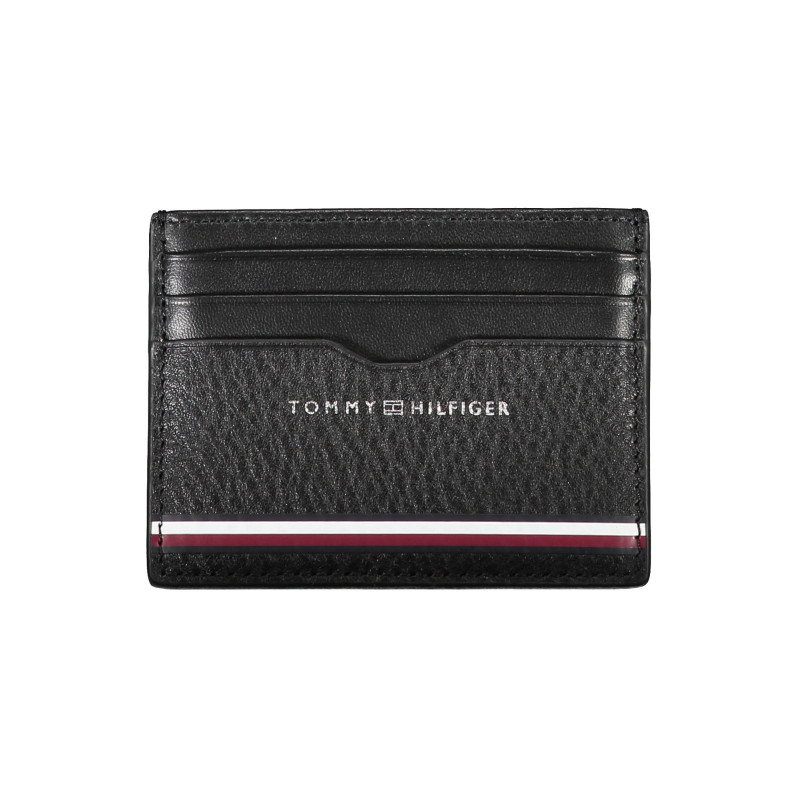 TOMMY HILFIGER BLACK MAN WALLET