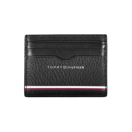 TOMMY HILFIGER BLACK MAN WALLET