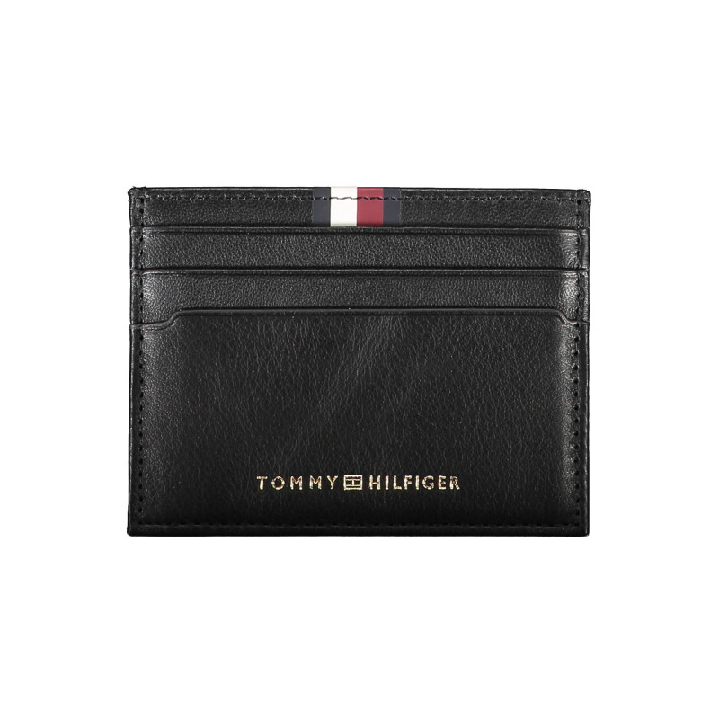 TOMMY HILFIGER BLACK MAN WALLET