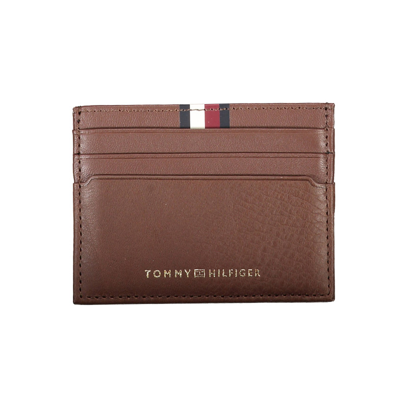 TOMMY HILFIGER MAN BROWN WALLET