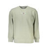 TOMMY HILFIGER MAN GREEN SWEATSHIRT WITHOUT ZIP