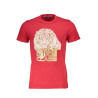 CAVALLI CLASS T-SHIRT MANICHE CORTE UOMO ROSSO