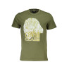 CAVALLI CLASS T-SHIRT MANICHE CORTE UOMO VERDE