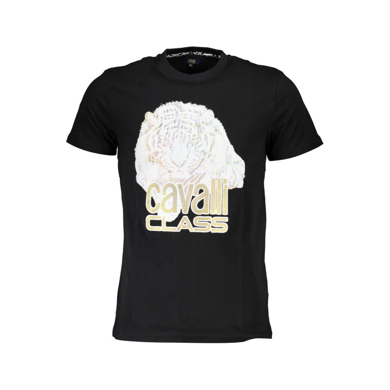 CAVALLI CLASS T-SHIRT MANICHE CORTE UOMO NERO