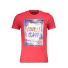 CAVALLI CLASS T-SHIRT MANICHE CORTE UOMO ROSSO