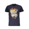 CAVALLI CLASS T-SHIRT MANICHE CORTE UOMO BLU