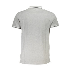 CAVALLI CLASS POLO SHORT SLEEVE MAN GRAY