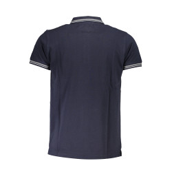 CAVALLI CLASS POLO SHORT SLEEVE MAN BLUE