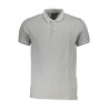 CAVALLI CLASS POLO SHORT SLEEVE MAN GRAY