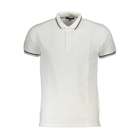 CAVALLI CLASS POLO SHORT SLEEVE MAN WHITE