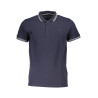 CAVALLI CLASS POLO SHORT SLEEVE MAN BLUE