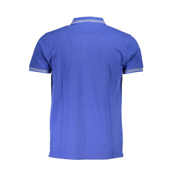 CAVALLI CLASS POLO SHORT SLEEVE MAN BLUE