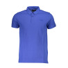 CAVALLI CLASS POLO SHORT SLEEVE MAN BLUE