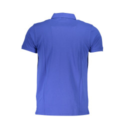 CAVALLI CLASS POLO SHORT SLEEVE MAN BLUE