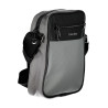 CALVIN KLEIN GRAY MAN SHOULDER BAG