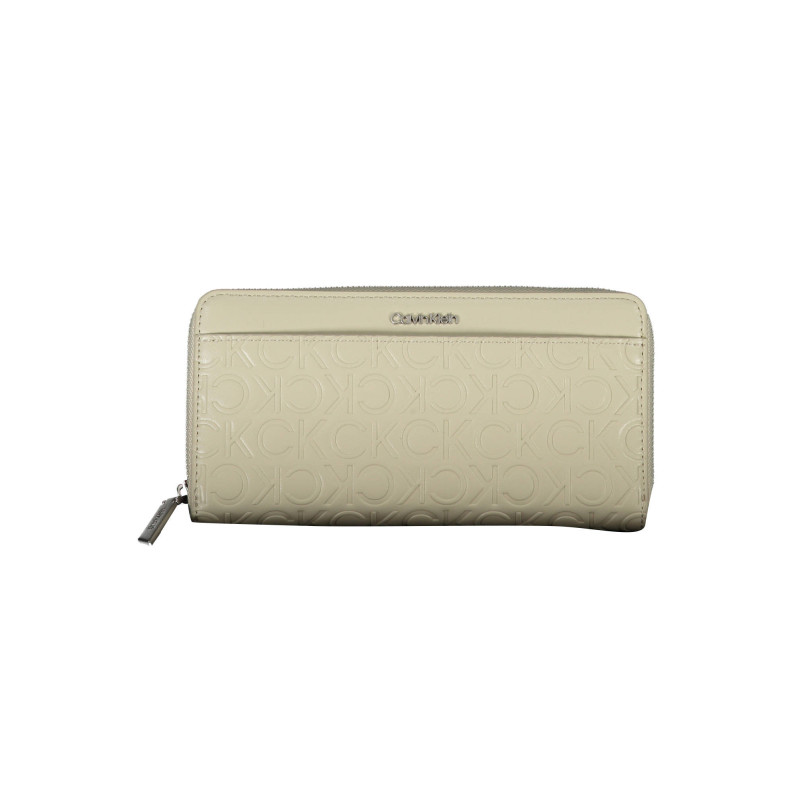 CALVIN KLEIN BEIGE WALLET FOR WOMEN