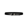 TOMMY HILFIGER LEATHER BELT WOMEN BLACK