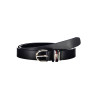 TOMMY HILFIGER LEATHER BELT WOMAN BLUE