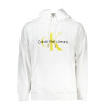 CALVIN KLEIN WHITE MEN&39S SWEATSHIRT WITHOUT ZIP