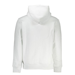 CALVIN KLEIN WHITE MEN&39S SWEATSHIRT WITHOUT ZIP