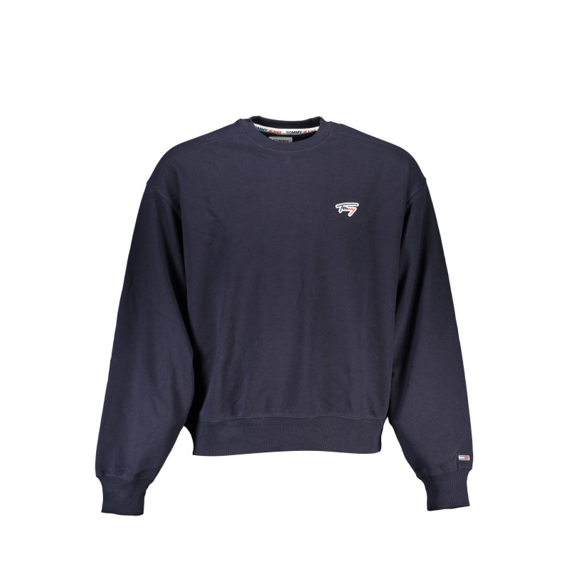 TOMMY HILFIGER MAN BLUE SWEATSHIRT WITHOUT ZIP