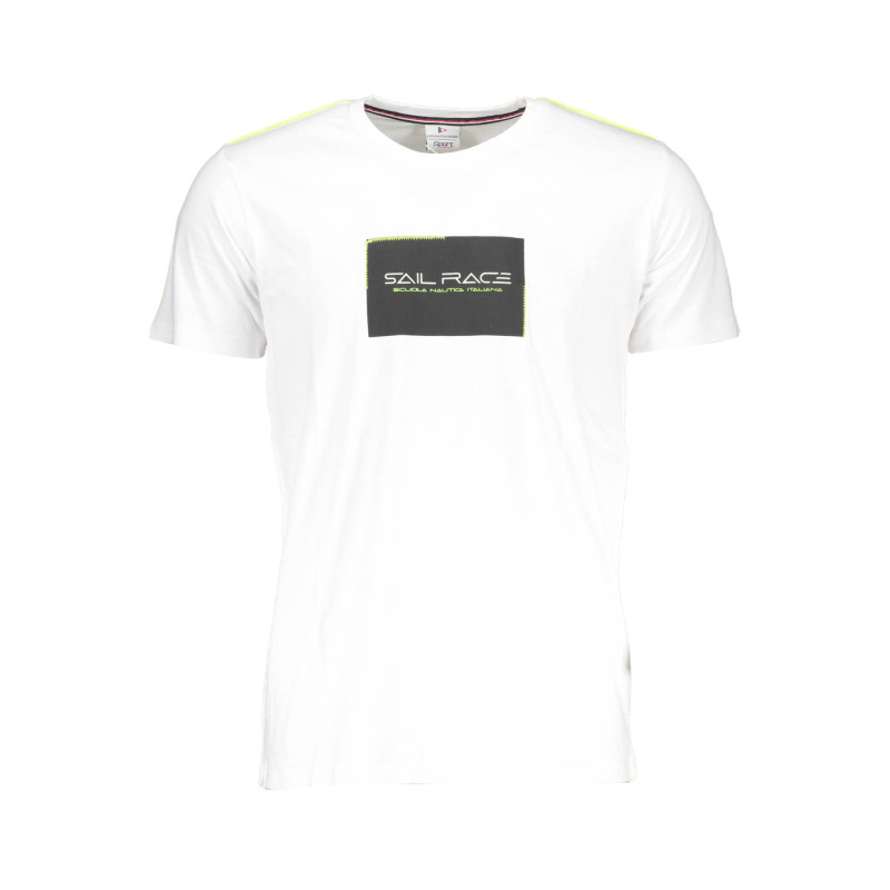 SCUOLA NAUTICA T-SHIRT MANICHE CORTE UOMO BIANCO