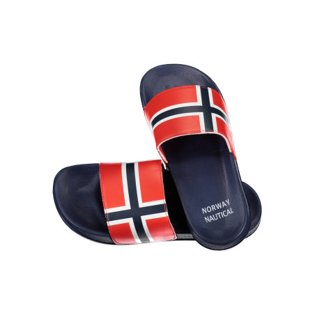 NORWAY 1963 BLUE MEN&39S SLIPPER FOOTWEAR