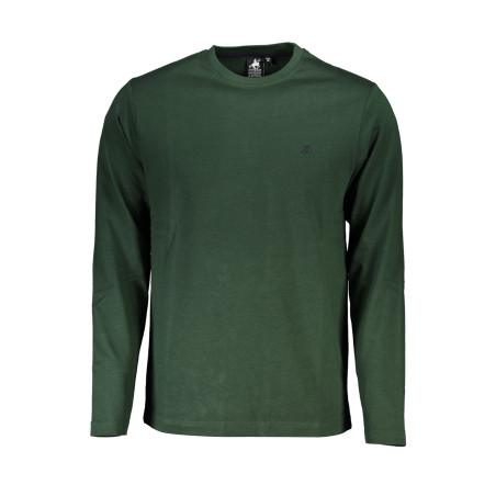 US GRAND POLO MEN&39S LONG SLEEVE T-SHIRT GREEN