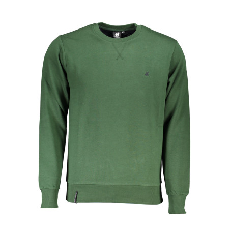 U.S. GRAND POLO FELPA SENZA ZIP UOMO VERDE