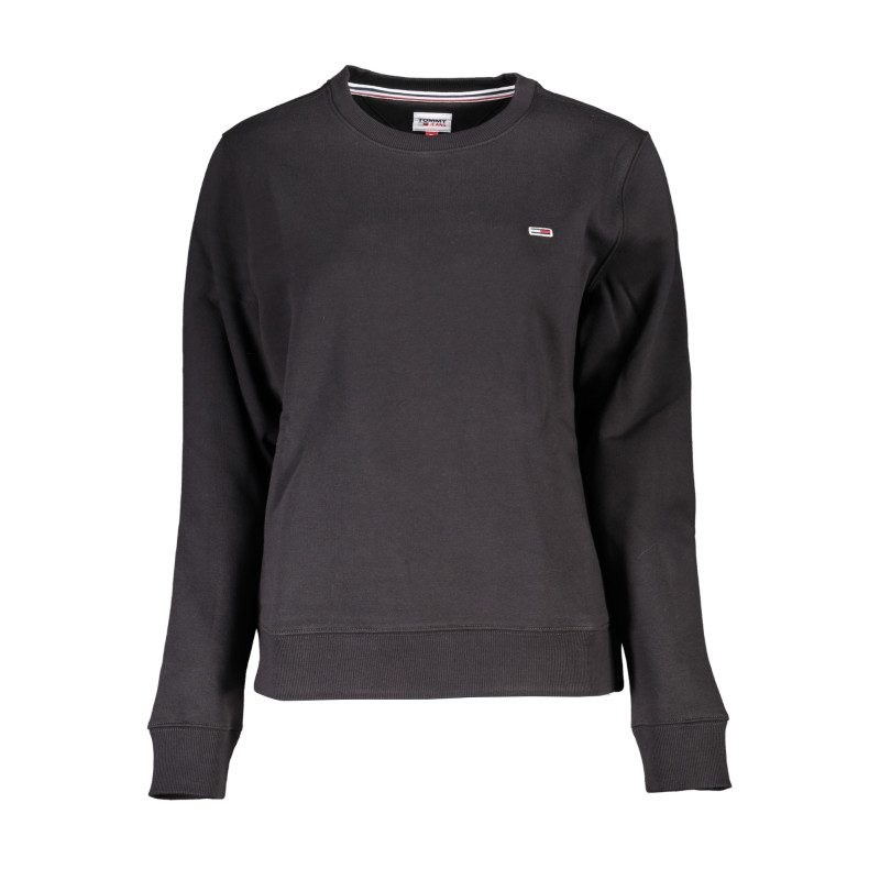 TOMMY HILFIGER WOMEN&39S ZIPLESS SWEATSHIRT BLACK