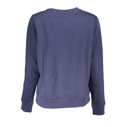 TOMMY HILFIGER WOMEN&39S BLUE ZIPLESS SWEATSHIRT