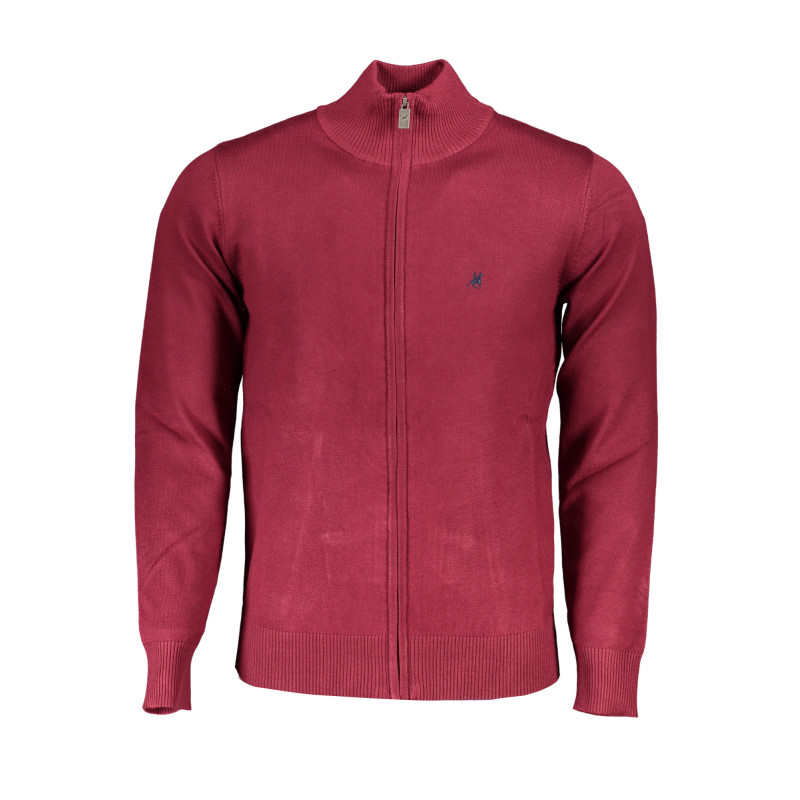 US GRAND POLO MEN&39S RED CARDIGAN