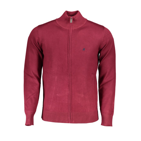 U.S. GRAND POLO CARDIGAN UOMO ROSSO