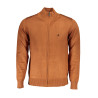 US GRAND POLO CARDIGAN MEN&39S BROWN