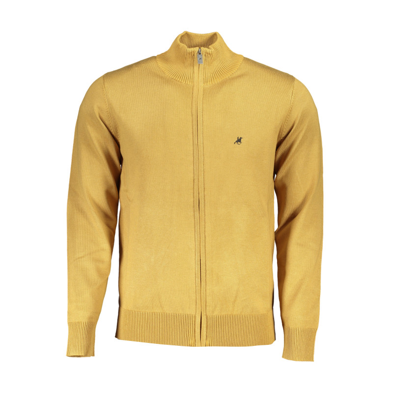 U.S. GRAND POLO CARDIGAN UOMO GIALLO