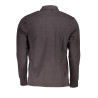 US GRAND POLO MEN&39S LONG SLEEVED POLO GRAY