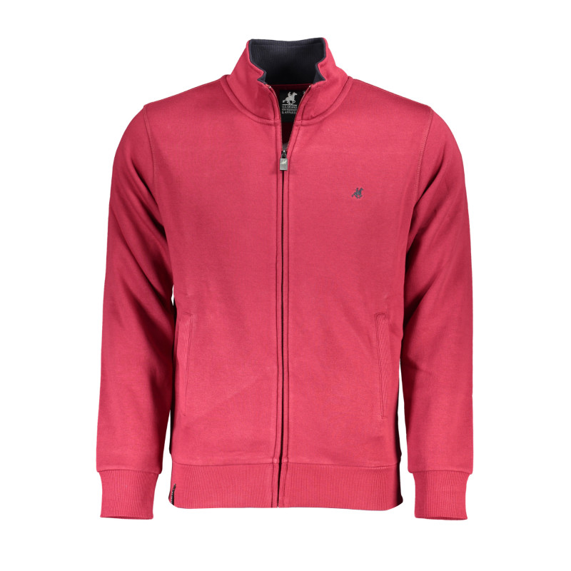 US GRAND POLO MEN&39S RED ZIP SWEATSHIRT