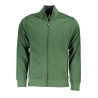 U.S. GRAND POLO FELPA CON ZIP UOMO VERDE