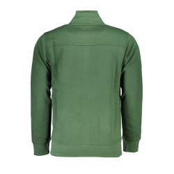 U.S. GRAND POLO FELPA CON ZIP UOMO VERDE