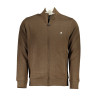 US GRAND POLO MEN&39S BROWN ZIP SWEATSHIRT